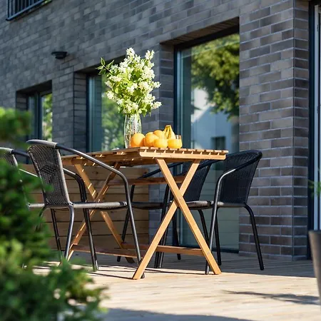 Apartamentai Su Terasa Lägenhet